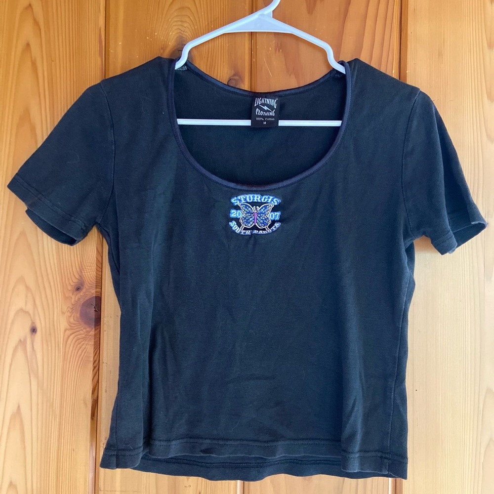 Sturgis Y2K Baby Tee